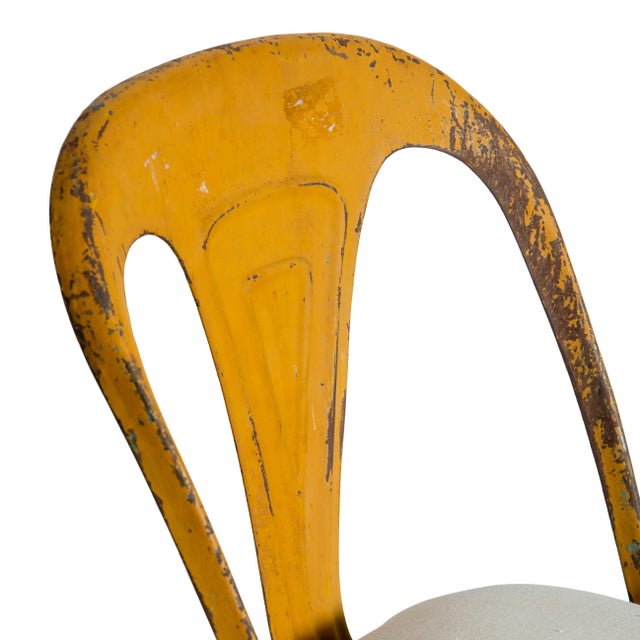 Vintage French Bistro Chairs - Set of 6 For Sale - Image 4 of 5