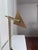 Metal Vintage Traditional Patinated Brass and Black Marble Tabletop Adjustable Desk Lamp For Sale - Image 7 of 12