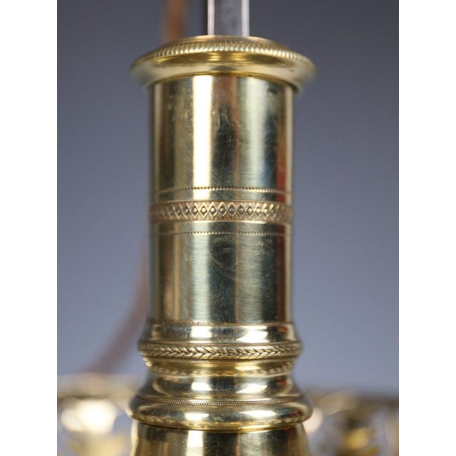 19th Century French Brass Bouillotte Table Lamp, 1880 For Sale - Image 17 of 18