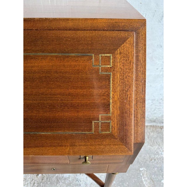 Antique Writing Desk with Chair, Set of 2 For Sale - Image 3 of 18