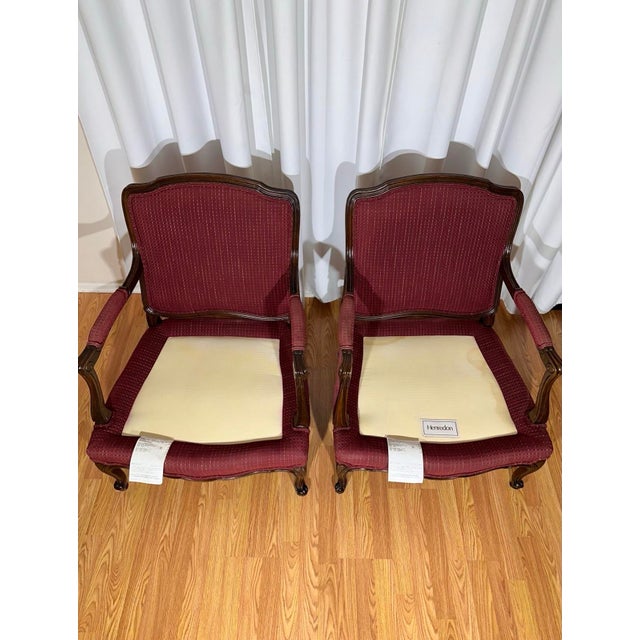Henredon Vintage French Style Chairs Henredon For Sale - Image 4 of 8