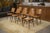 Vintage Brown Oak Chairs, 1960s, Set of 8 For Sale - Image 11 of 11