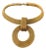 A High Quality Vintage Costume Jewelry Gilded Metal Italian Necklace For Sale