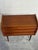 Vintage Danish Teak 3 Drawer Dresser Scandinavian Modern Bedside Table For Sale In Los Angeles - Image 6 of 9