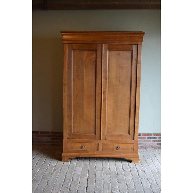 French Cabinet in Oak For Sale - Image 10 of 10
