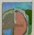 Edward Avedisian, Mod Abstract Expressionist Modernist Oil Painting Edward Avedisian Color Circles For Sale - Image 4 of 9