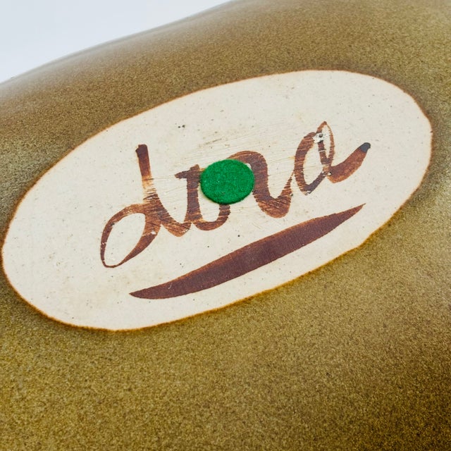 Dora De Larios Art Pottery Ram Tray For Sale - Image 13 of 13