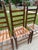 Early 1900s Ladderback and Slat Seat Dining Chairs, Set of 4 For Sale - Image 6 of 13