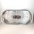 English Vintage Sheffield England Silver Plate Serpentine Oval Tray For Sale - Image 3 of 5