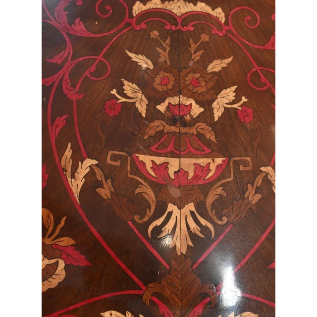 French Empire Demi Lune Game Table For Sale - Image 10 of 13