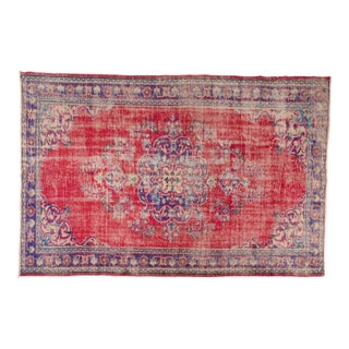 Mid 20th Century Home Decor Oushak Turkish Rug For Sale