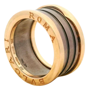 Bulgari B.zero1 “Roma” Ring in 18k Rose Gold — Size 7