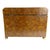 1990s Vintage Sarreid LTD Handpainted Butterfly Floral Mezza Luna Box – Brass Feet For Sale - Image 5 of 8