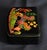 Vintage Russian Palekh Lacquer Box Humpbacked Horse Signed Hand Painted Art For Sale - Image 11 of 16