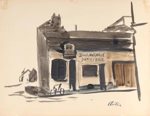 Eve Nethercott, Autun (P5.29), Ink and Watercolor on Paper