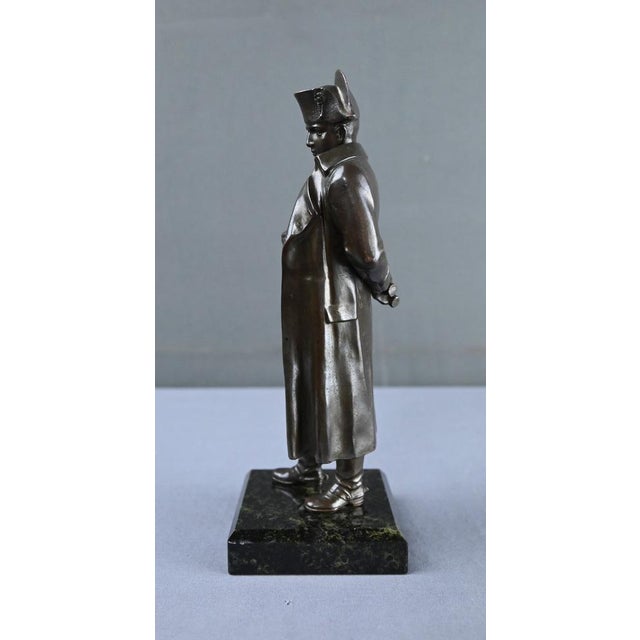 Statue of Napoleon Bonaparte, Early 20th Century, Bronze For Sale - Image 14 of 18