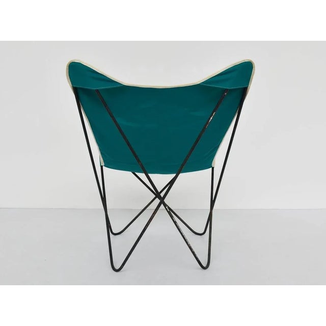 Black Set of Butterfly Armchairs attributed to Jorge Ferrari-Hardoy for Knoll Inc. / Knoll International, 1970 For Sale - Image 8 of 9