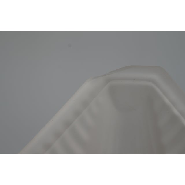 Petitot French Modernist Art Deco Chandelier 1930s - Frosted Glass & Nickeled Bronze For Sale - Image 15 of 15