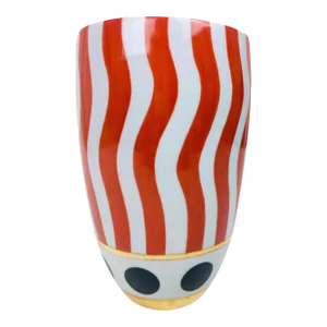 Sale! Federico De Luca Post Modern Memphis Group Carnivale Commedia Del' Arte Tribute Porcelain Art Vase France Signed
