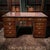 Walnut Partners Pedestal Desk, Splits Into 3 Pieces For Easy Transportation Drawers both side. Splits Into 3 Pieces For...