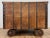 Wood Vintage Indian Carved Wood Dowry Trunk Wedding Trunk For Sale - Image 7 of 12