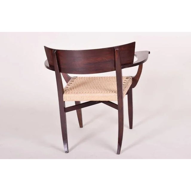 1930s Vintage Lounge Chair by Oskar Poříska, 1930s For Sale - Image 5 of 8