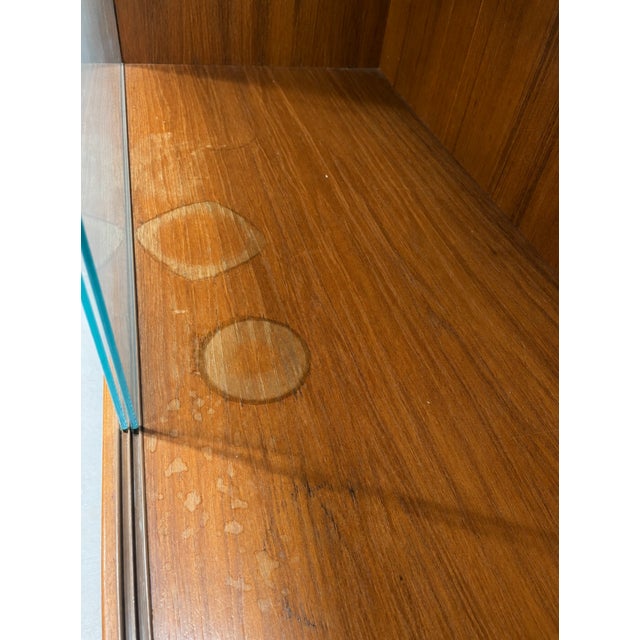 Mid Century Modern Danish Teak Dry Bar Cabinet by Poul Heltborg, C. 1960’s For Sale - Image 14 of 15