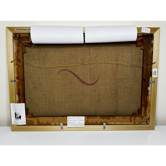 Victorian Oil Painting Morning Mist at Ben Lawers ⛰️ Highland Cattle Beside Loch Tay C1880 Framed For Sale - Image 17 of 18