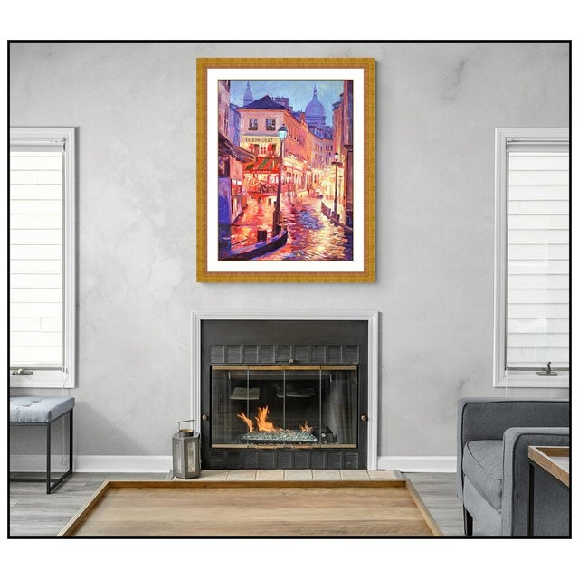 Message us to inquire about custom framing options! (Included for free with every purchase) The artwork here, "Le...