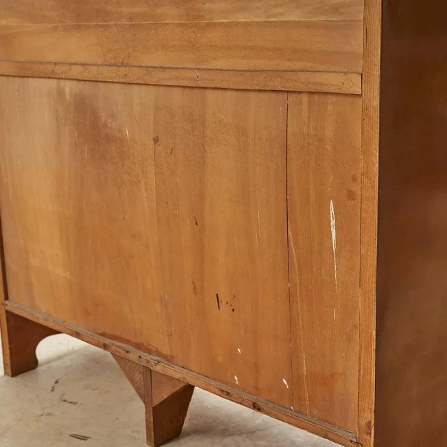 Wood Drop-Down Secretaire, 1960s-1970s For Sale - Image 7 of 9