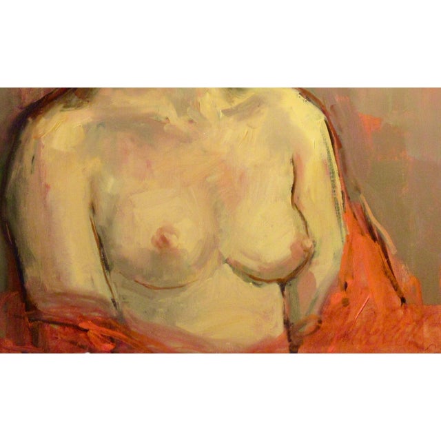 Jan De Ruth Nude C. 1980 Painting For Sale - Image 4 of 6