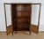 Small Louis XV or Louis XVI Transition Style Showcase Cabinet in Wood For Sale - Image 14 of 18