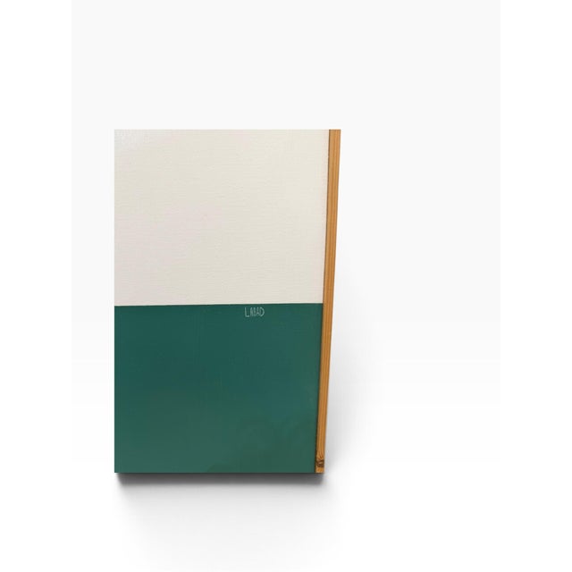 Introduce clean geometric elegance and mid-century inflected surrealism to your space with this captivating, large-scale...