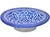 Mid 20th Century Mid 20th Century Handmade Blue Moorish-Patterned Ceramic-Art Decorative Plate For Sale - Image 5 of 9