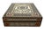 Islamic Egyptian Mosaic Inlaid Mother of Pearl Wooden Quran Box Velvet Lining 9.75x7.25” For Sale - Image 3 of 9