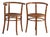 Bentwood Chairs in the style of Thonet, Hungary, 1960, Set of 2 For Sale