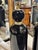 Pair of Black Murano Glass Cone Form Lamps For Sale In Dallas - Image 6 of 7