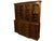 Traditional 1950s Georgian Style Inlaid Breakfront, Attributed For Sale - Image 3 of 13