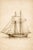 Antique Schooner Sail Study, Minimalist Nautical Art Print, 24″ × 36″ For Sale - Image 4 of 9