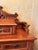 American Antique American Burl Walnut Lock Side Eastlake Highboy Chest of Drawers 1870 For Sale - Image 3 of 9
