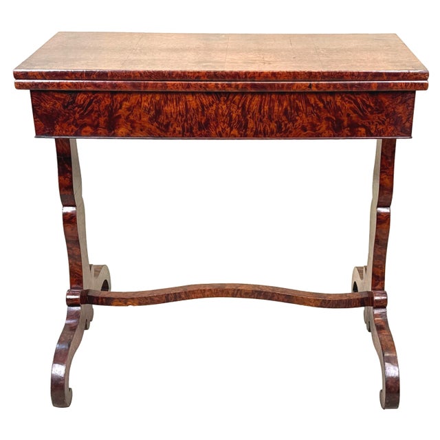 19th Century Thuya Wood Card Games Table, 1840 For Sale - Image 9 of 15