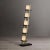 2000 - 2009 Escalier Floor Lamp 61" Espresso Wood & Brushed Nickel Modern Ladder Design by Michael Song For Sale - Image 5 of 9