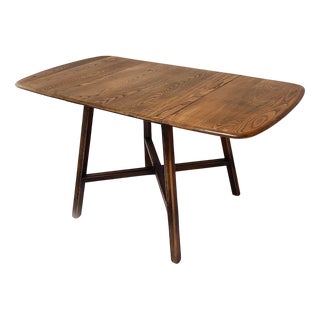 Colonial 377 Blue Label Drop Leaf Table from Ercol, 1950s For Sale