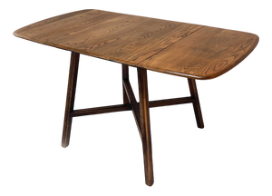 Colonial 377 Blue Label Drop Leaf Table from Ercol, 1950s