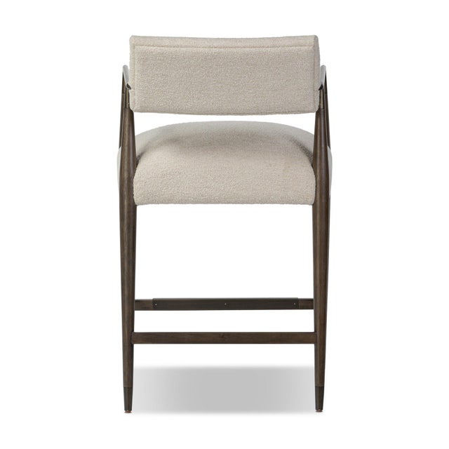 Textile Four Hands Waldon Counter Stool - Charter Oatmeal For Sale - Image 7 of 11