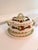 Japanese Vintage Japanese Majolica Style Fruit Garland Soup Tureen With Underplate & Ladle For Sale - Image 3 of 8