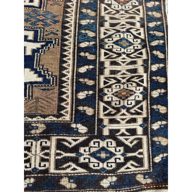 Antique Caucasian Shirwan Lesgui Rug, 1890s For Sale - Image 4 of 17