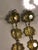 Yellow 1960s Pair of Austrian Yellow Floral Lucite Dangle Earrings For Sale - Image 8 of 9