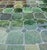 48" Handcrafted Tamegroute Green Moroccan Mosaic Table For Sale In Orlando - Image 6 of 7