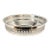 Vintage Silver-Tone Pierced Bread Basket For Sale